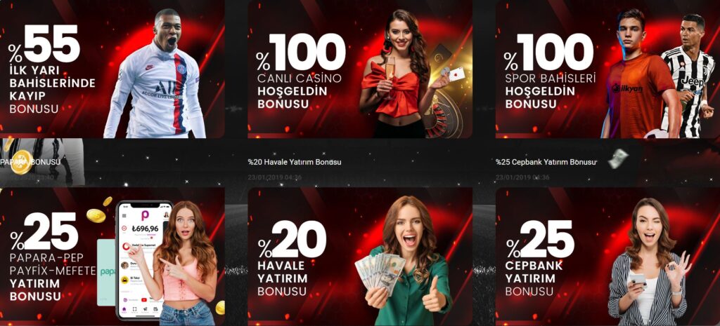 ilkyarı hoş geldin bonusu